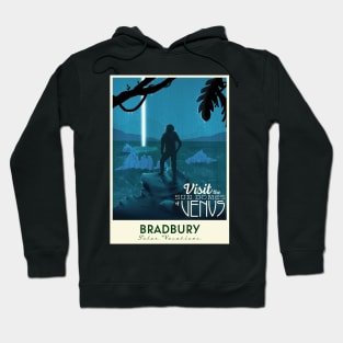 Ray Bradbury - “The Long Rain” Travel Poster Hoodie